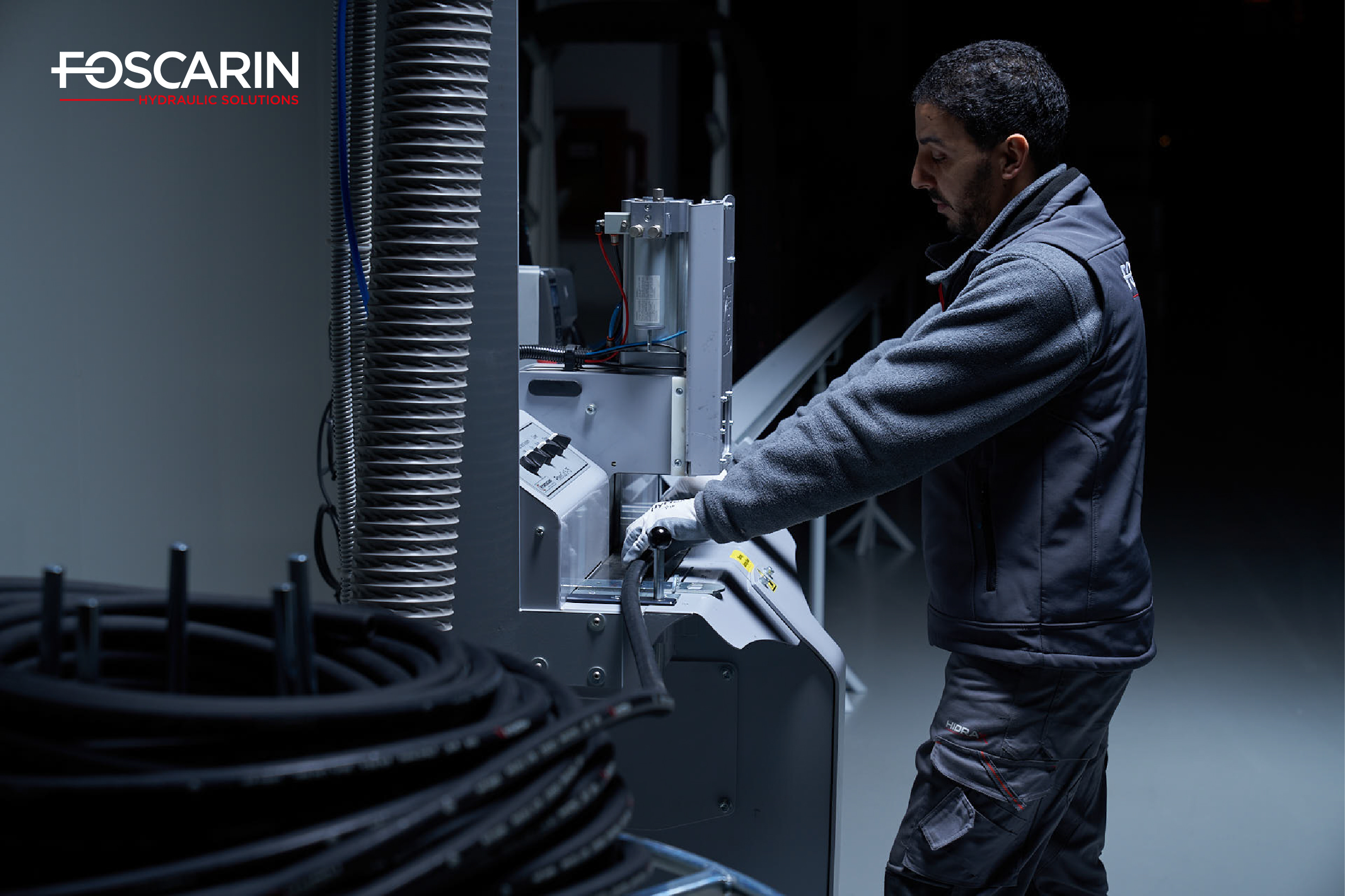 How to cut flexible hoses the first step in hose assembly Foscarin Group